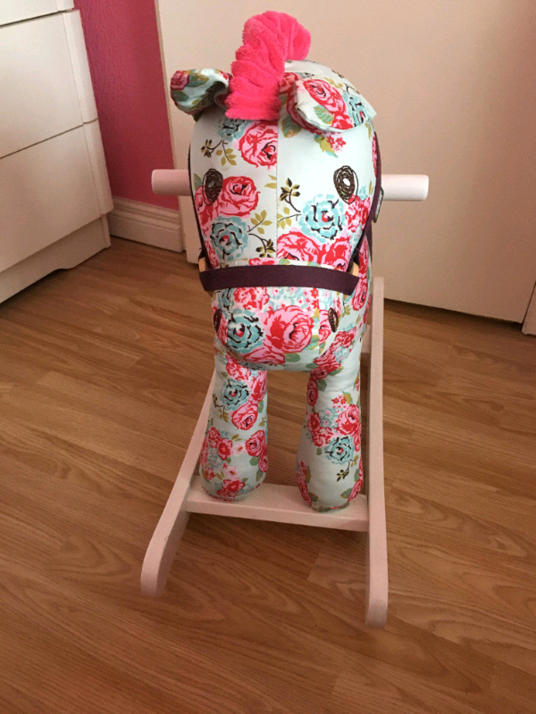 mamas and papas blossom rocking horse